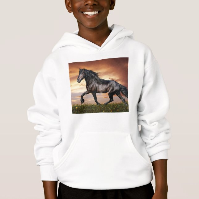 Beau Cheval Noir (Devant)