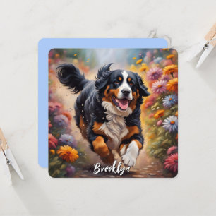 Beau chien de montagne bernois