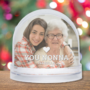 Beau COEUR VOUS AIME NONNA Fête des Mères Photo