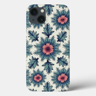 Beau coque fleuri