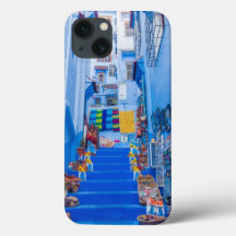 beau coque iphone de peinture marocain