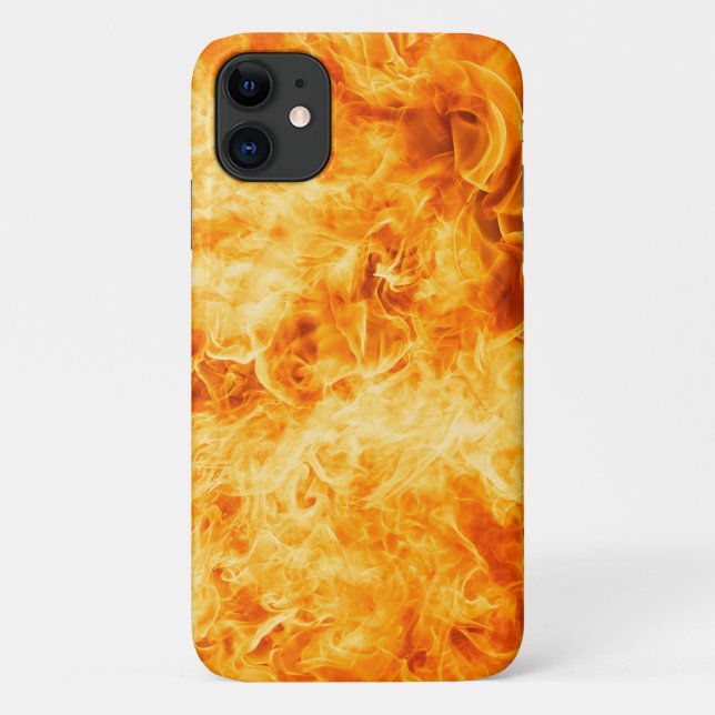 Beau coque iphone d'incendie (Dos)