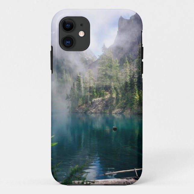 Beau coque iphone photo du lac Mountain (Dos)