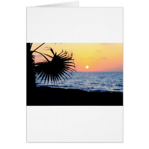 BEAU COUCHER DU SOLEIL DE PLAGE