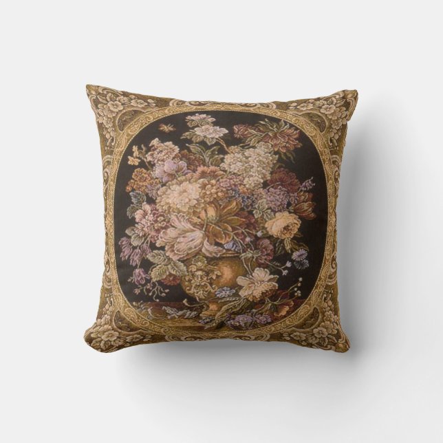 Beau coussin avec la conception antique de (Recto)