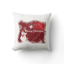 Beau coussin de Joyeux Noël