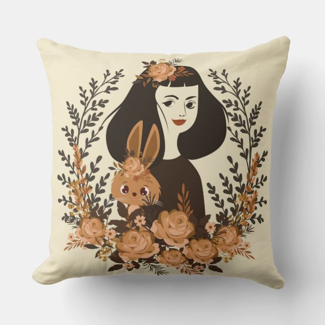 Beau Coussin décoratif (Recto)