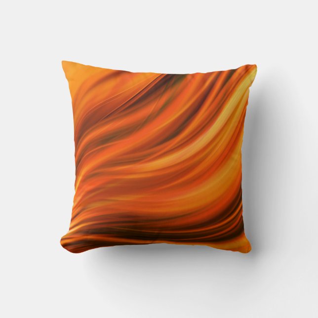 Beau coussin orange (Recto)