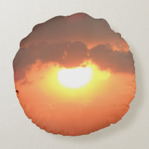 Beau Coussin rond Sunset