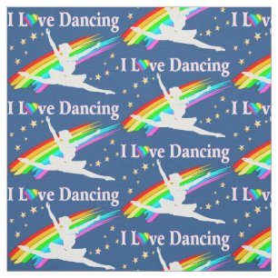 BEAU COUVERT BLEU J'AIME LE TISSU DANSER