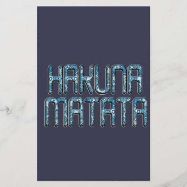 Beau design de citation de texte swahili extraordi (Devant)