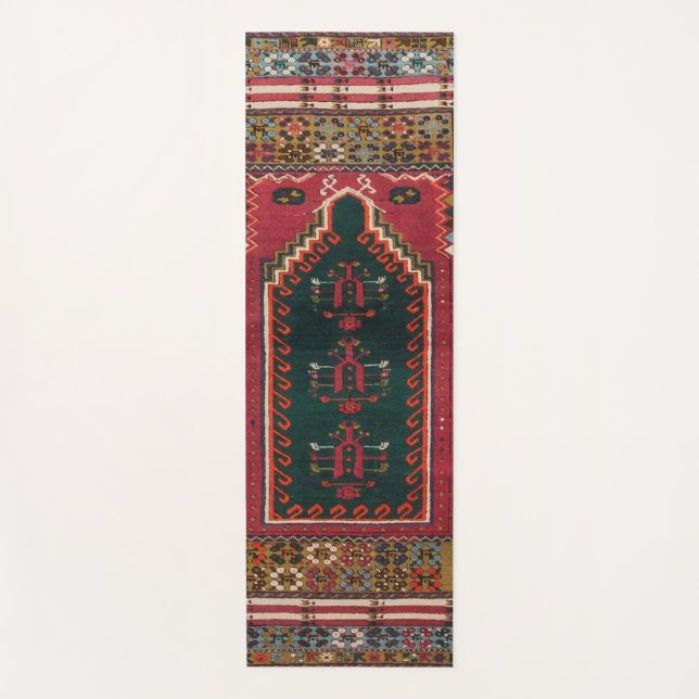 Beau design turc de tapis traditionnel (Devant)