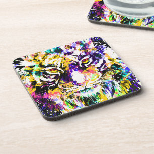 Beau Dessous de verre de tigre Dessous de verre