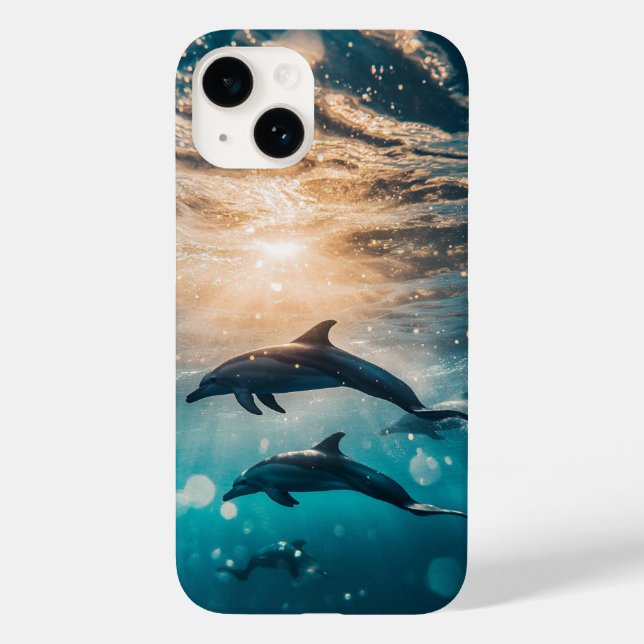 Beau Dolphins iPhone / coque ipad (Verso)