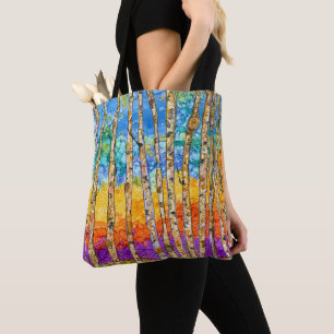 Beau et coloré Sac fourre-tout d'Aspen Trees