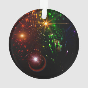 Beau feu d'artifice