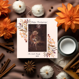 Beau feuillage d'automne Thanksgiving Photo