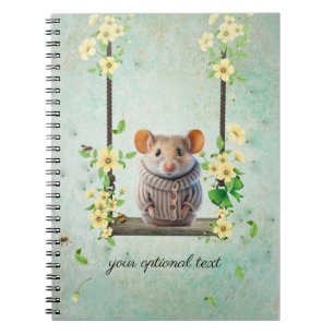 Beau Hamster sur Carnet à aile