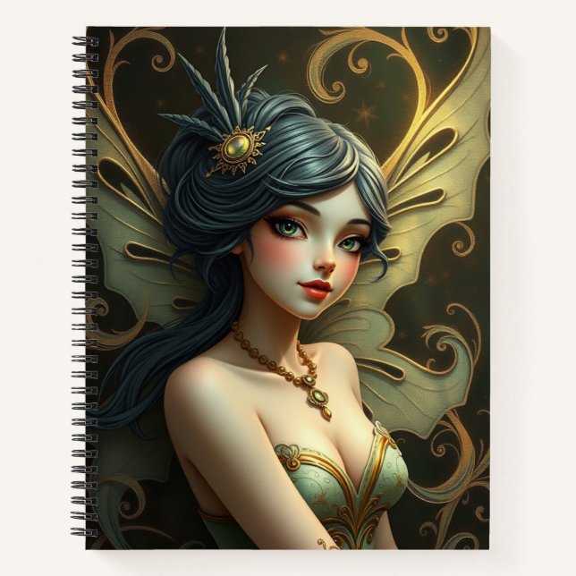 Beau Imaginaire Fairy Art Carnet (Devant)