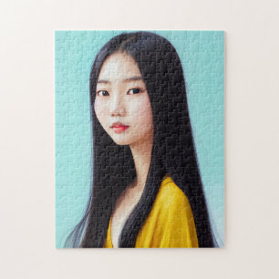 BEAU JIGSAW PUZZLE ASIAN GIRL ART