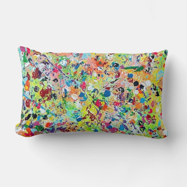 Beau Jour Lumière Poly Lumbar Lisse Oreiller (Recto)