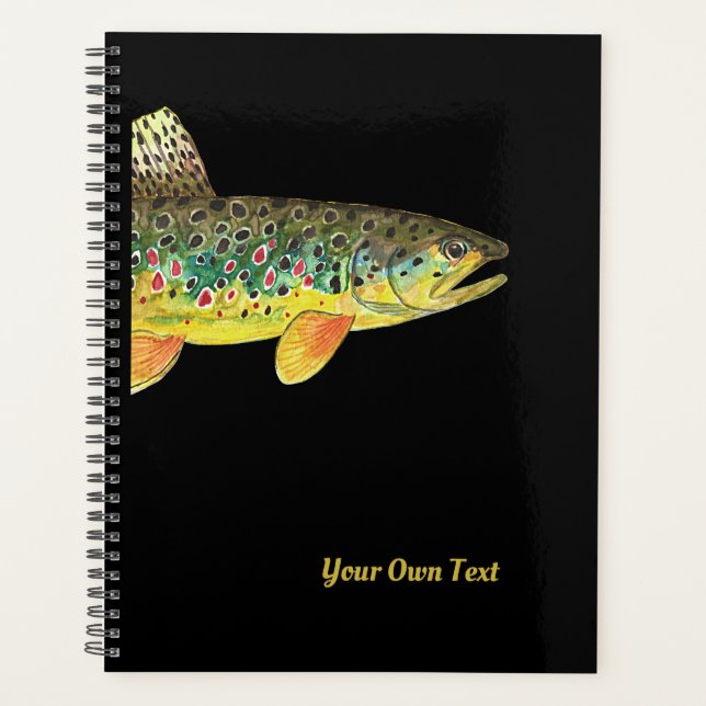 Beau Journal de pêche à la mouche (Devant)