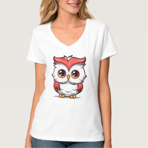 Beau Kawaii Style Owl Cartoon-77038 Sweat - shirt