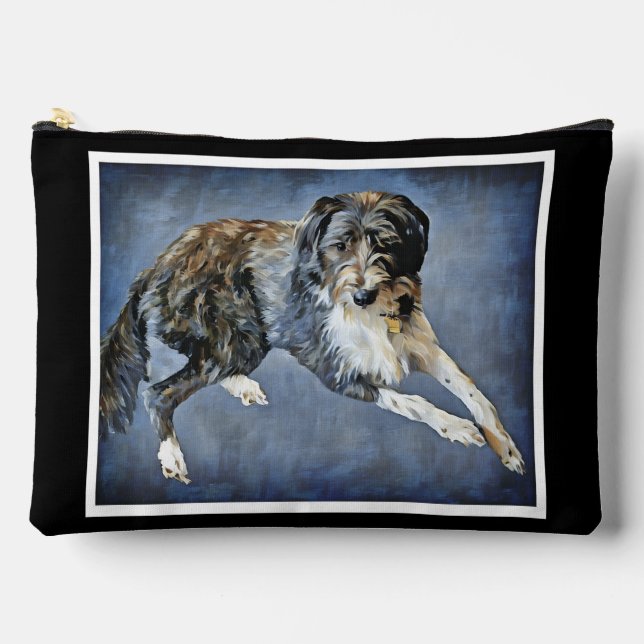 Beau Labradoodle Print Cut Sac à coudre (Recto)