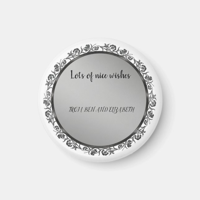 BEAU MAGNET AVEC DÉVOUEMENT (Devant)