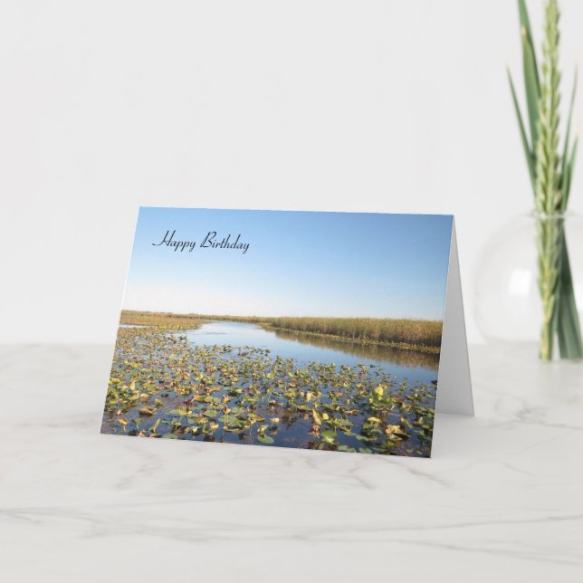 Beau Marais - Carte Anniversaire (Devant)