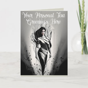 Beau Modèle Personnalisable Dessin En Encre Ligne