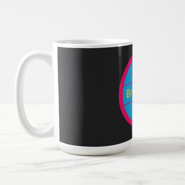 Beau, Or liquide, Mug de café classique (Gauche)