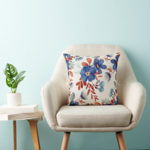 Beau Oreiller Floral Vibrant