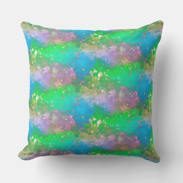 Beau Oreiller Motif Pastel (Recto)