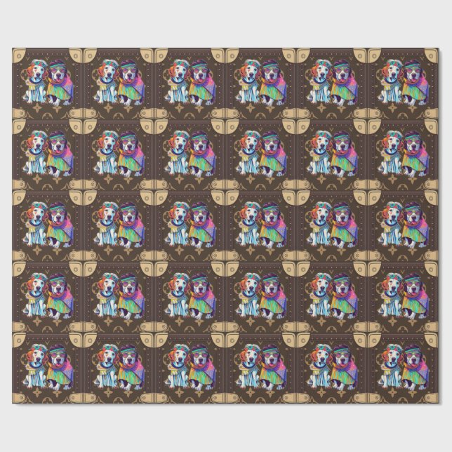 Beau papier cadeau de qualité (Plat)