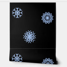 Beau papier peint noir.