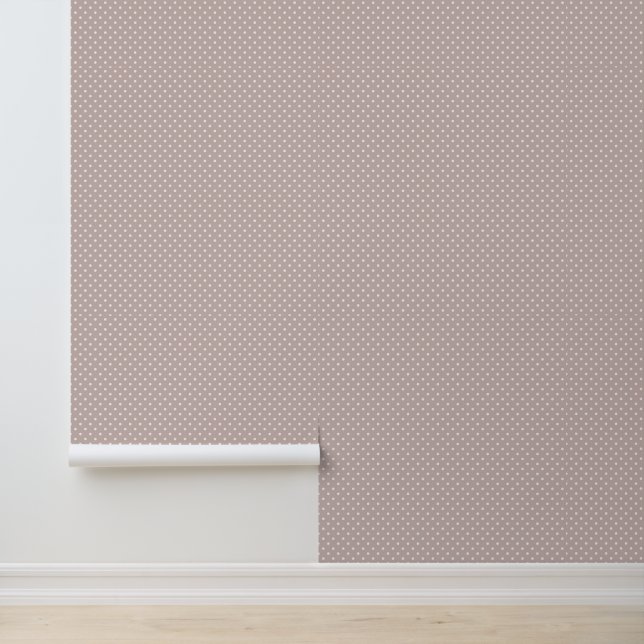 Beau papier peint rose chic cottage (Application)