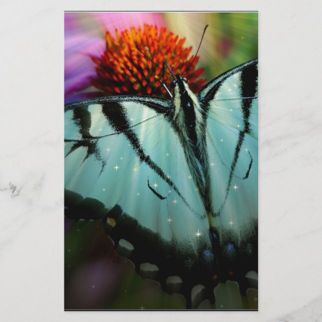 Beau papillon Turquoise Swallowtail (Devant)