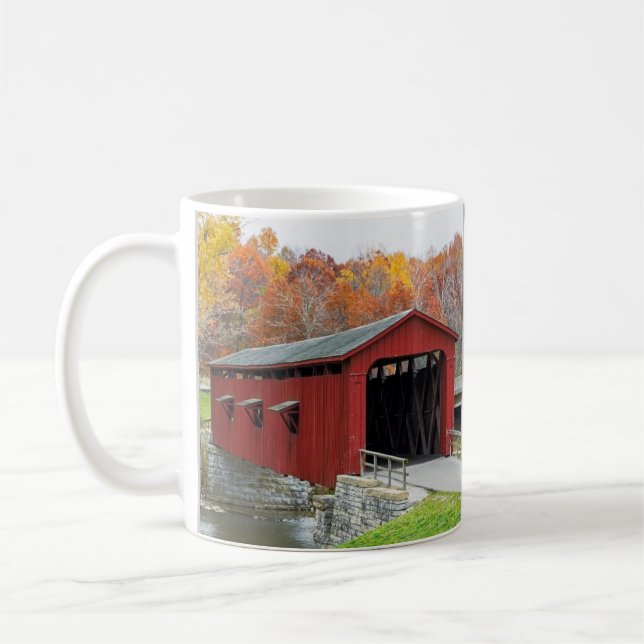 Beau Paysage Extérieur Café Mug (Gauche)