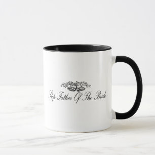 Beau-père de la tasse de jeune mariée