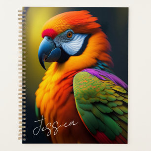 Beau perroquet vibrant
