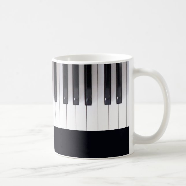 Beau piano Keys Mug (Droite)
