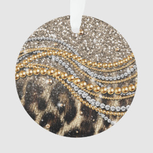 Beau Poster de animal tendance Leopard Faux