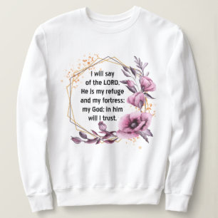 Beau Psaume 91 Floral sweatshirt