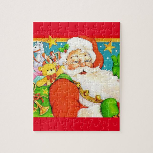 beau puzzle de santa claus (Vertical)