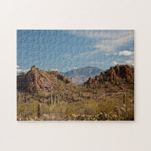 Beau Puzzle Paysage Désert