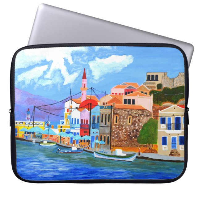 Beau sac électronique Grèce (Devant)