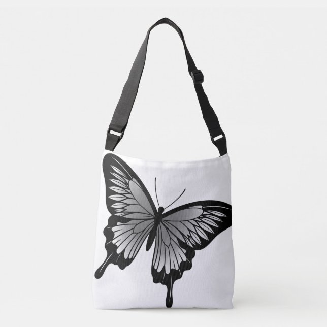 Beau Sac fourre-tout de carrosserie de papillon gr (Devant)
