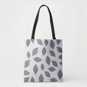 Beau sac fourre-tout feuille motif