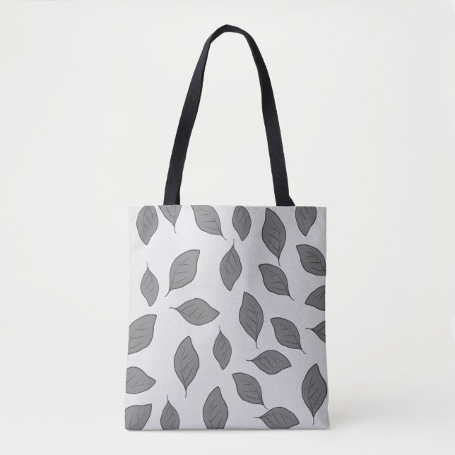 Beau sac fourre-tout feuille motif (Devant)